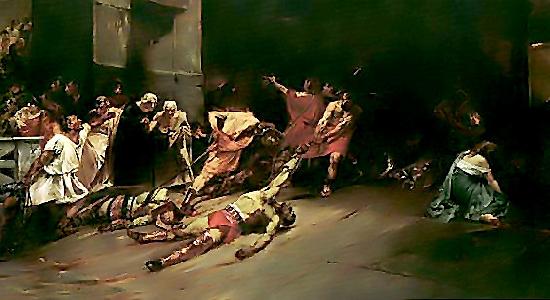 Juan Luna Spoliarium oil painting picture